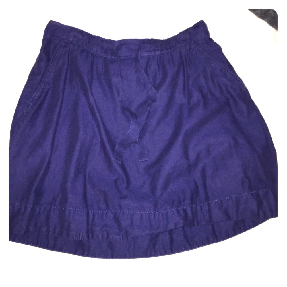 Navy blue casual skirt!